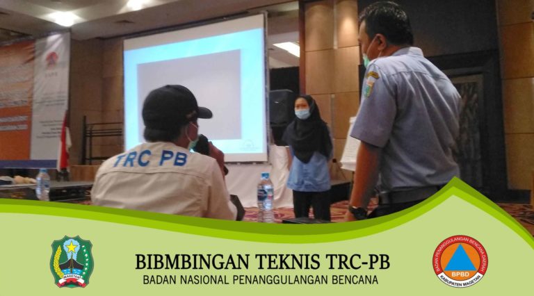 Bimtek TRC-PB BPBD Kab.Magetan oleh BNPB