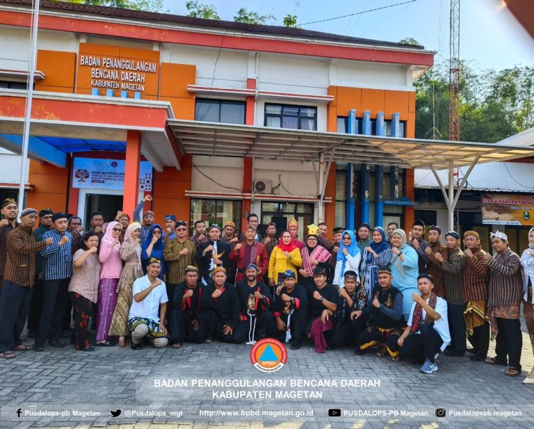 Upacara Peringatan Hari Lahir Pancasila Tahun 2024 di Lingkungan BPBD Kab. Magetan