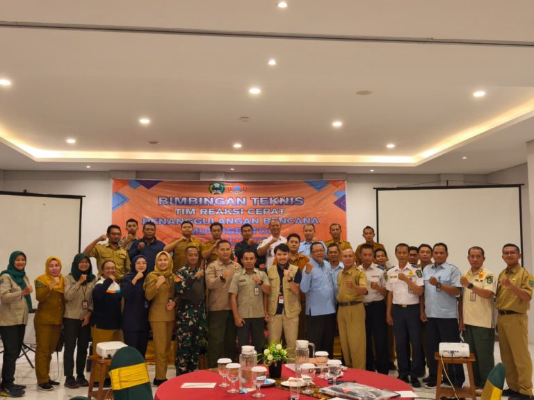 BPBD Magetan Gelar Bimtek Tim Reaksi Cepat Penanggulangan Bencana Multisektor