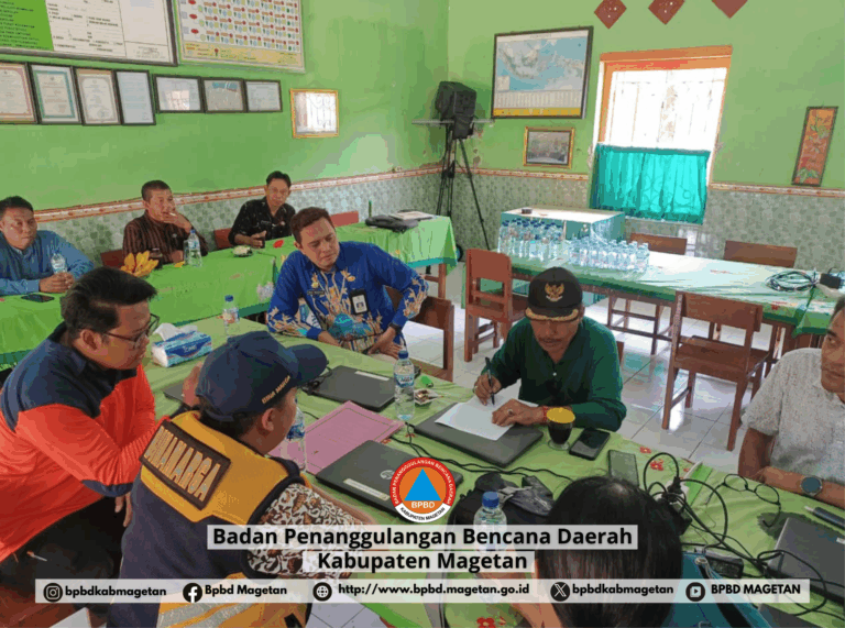 BPBD Magetan Lakukan Verifikasi Lapangan Pascabencana Longsor dan Kerusakan Infrastruktur