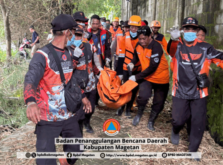 Pelajar Asal Takeran Ditemukan Meninggal di Sungai Bengawan Madiun, Operasi SAR Ditutup