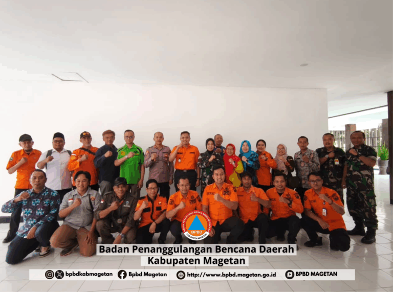 BPBD Kabupaten Magetan Gelar Rapat Penyusunan Pedoman Penanganan Karhutla Perkuat Sinergi Lintas Sektor