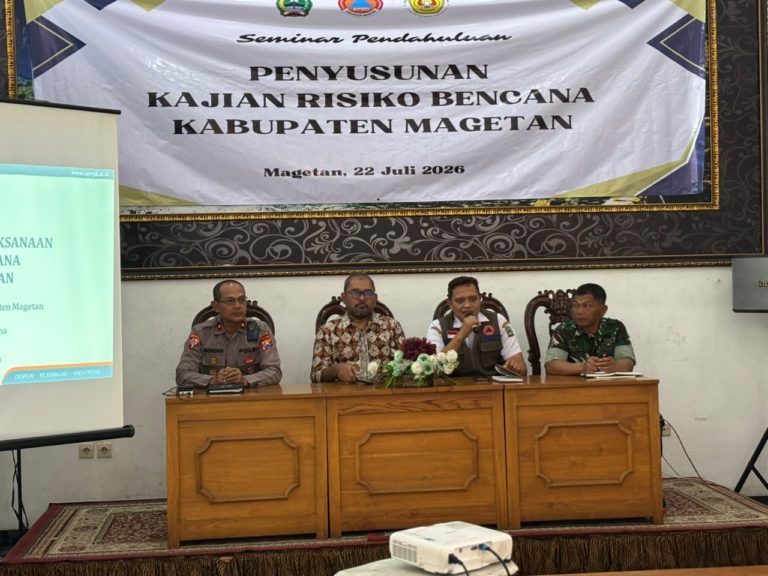 Pemkab Magetan Gelar Seminar Awal Penyusunan Dokumen Kajian Risiko Bencana
